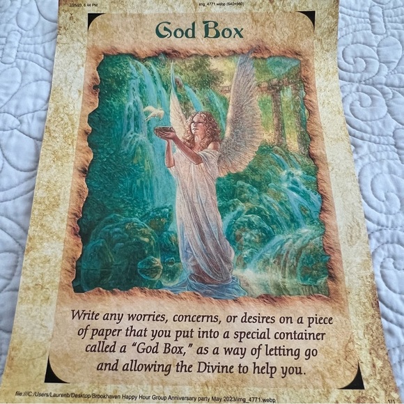 Ariana Grande God Fan Boxes *BOXES ONLY** - Picture 5 of 11